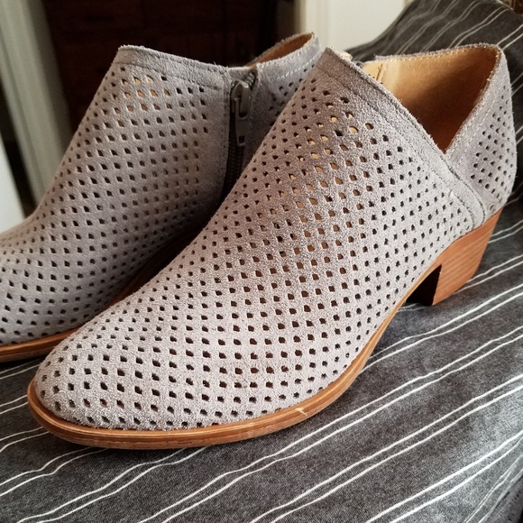 Lucky Brand Shoes - Lucky Brand Perforated Booties LIKE NEW